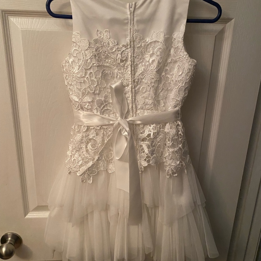 White short dress